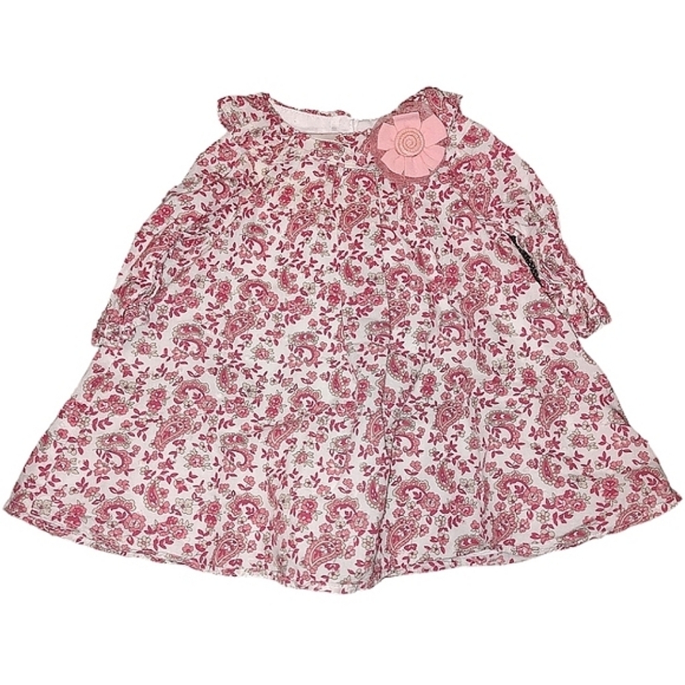 Marmellata Pink Floral baby dress